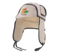 SKISUNO Wool Sauna Hat for Men Bathing Cap for Steam Rooms Reusable Spa Hat Embroidered Pattern for Finnish Sauna and Vaporarium Use