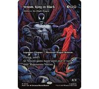 Skithiryx, the Blight Dragon [Venom, King in Black] (Borderless Source Material Foil) | Marvel Universe