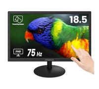 SKitphrati 18.5 inch 1366x768 Touchscreen Monitor 10-Point Multi Touch Screen with HDMI, VGA and Type B Ports, 75Hz, 16:9 Aspect Ratio, VESA, Secondary Monitor for POS Win Ras Pi