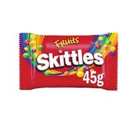 Skittles Chewy Sweets Fruit Flavoured Bag 45g (Pack of 36) 100548