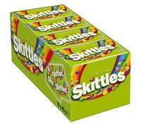 Skittles Crazy Sours, Acid-Fruit, 16 Packs of Chewing Candies of 45g by Skittles