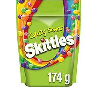 SKITTLES Crazy Sours Drageified Sweets Acid Fruit Flavours 175 g Pig