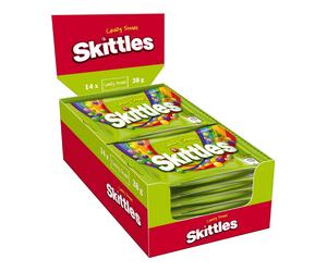 Skittles Crazy sours sour chewy candies 38g 14 pcs