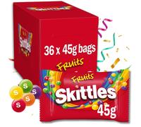 SKITTLES FRUIT Full Box 36 Packs RETRO SWEETS CANDY CHEWY FRUITY