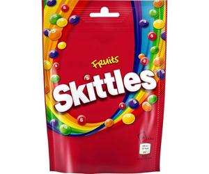 Skittles Fruit Sweets Pouch, 1 Count, 136g
