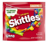 SKITTLES Original Chewy Candy, Sharing Size, 15.6 oz Resealable Candy Bag