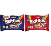 Skittles Original Fruits and Darkside Funsize Party Pack Gift Bag - 2 Pack 324g Each