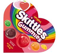 SKITTLES Original Gummies Valentine's Day Heart Shaped Tin