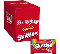SKITTLES FRUIT Full Box 36 Packs RETRO SWEETS CANDY CHEWY FRUITY