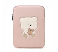 Skive Laptop Sleeve Pouch Notebooks Soft Protective Case for MacBook Air/Pro, LG Gram, Samsung, Lightweight & Stylish Fabric Cover (Pink, 11 in)