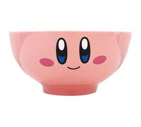 SKJ USA, INC. Kirby Rice Bowl (Face) - 10.82oz, Durable Ceramic, Cute & Functional Japanese-Inspired Bowl for Rice, Snacks, and More