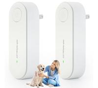 SKJJM 2PCS Clairu Ionic Air Purifier Plug in Uk, Portable Negative Ion Technology, Low-Noise Filterless Ioniser for Home Bedrooms, Toilets, Living Rooms, Bathrooms, Closets, And Pet Rooms