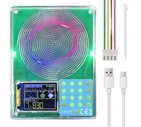 SKJJM Cordless Schumann Wave Generator with Cover, 7.83Hz Ultra Low-Frequency Pulse Resonance Generator with 1000 mAh Battery Operated, 0.001Hz-200KHz Adjustable Sine Wave Resonance Generator