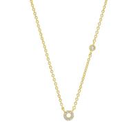 SKJUBLPG 925 Alphabet Pendant Necklace Women'S Stackable And Beautiful All-Match Goldo