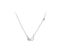 SKJUBLPG 925 Angel Wings Pendant Necklace Women Party Peace Cute Exquisite Jewelry Simple Accessories Ny2136S