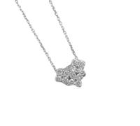 SKJUBLPG 925 Heart Pendant Necklace For Women Simple Cute Exquisite Jewelry Two Ways To Wear Accessories Ny2099S