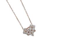 SKJUBLPG 925 Heart Pendant Necklace For Women Simple Cute Exquisite Jewelry Two Ways To Wear Accessories Ny2099R