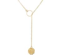 SKJUBLPG Bohemian Style Three-Dimensional Round Grain Sequin Pendant Necklace Women'S Vintage Female Jewelry Party
