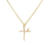 SKJUBLPG Cross Pendant Necklace Women Star Girl Gothic Jewelry Beautiful Multi-Purpose N04713G