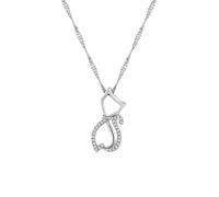 SKJUBLPG Cute Cat Pendant Necklace Fashionable And Exquisite Wedding Jewelry For Women N0329