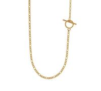 SKJUBLPG Fashion Ot Clasp Splicing Ferrero Thick Chain Long Necklace Women Jewelry For Daily Wear