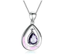 SKJUBLPG Fashion Women'S Necklace Party Wedding Jewelry Accessories Girls Cute Pendant Can Be Worn Beautiful Versatile Ce0160-Pink