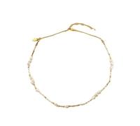 SKJUBLPG Fashionable Baroque Pearl Beaded Necklace For Women, Exquisite And Versatile That Can Be Worn Stacked