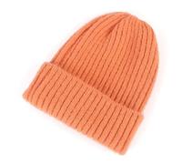 SKJUBLPG Hats Caps Skullies Beanies Beanie Knitted Women Warm Soft Fashion Elasticity56-60Cm 21Orange