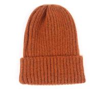 SKJUBLPG Hats Caps Skullies Beanies Beanie Knitted Women Warm Soft Fashion For Elasticity56-60Cm 28Midcaramel