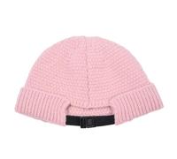 SKJUBLPG Hats Caps Skullies Beanies Beanie Mens Knitted Hat Adjustable Buckle Black Solid Color Ski Womens Head56-58Cm Pink