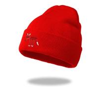SKJUBLPG Hats Caps Skullies Beanies Beanie Unisex Outdoor Windproof Warm Cycling Cute Style Cold Protection Hat Elastic M(55-60Cm) Red