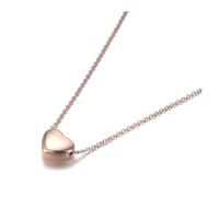 SKJUBLPG Romantic Double Heart Shaped Choker Necklace Jewelry Fashion Chain Pendant Necklace For Women Fashion Necklace For Daily Wear N19086R
