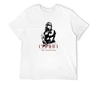 SKKCOR DYYSKE Men's Conan The Barbarian Sword Swinging Schwarzenegger Film Movie Cotton T Shirt White XL