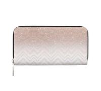 SKKNT Glittery Pretty Pattern Print Spacious Trendy Leather Hand Wallet Women Wallet Clutch for Casual and Travel Use, Black, One Size, Art