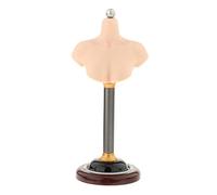 SKKWJEGE 1/6 Male Female Bust Stand Half Bust Base Stand Platform PVC Model for Wigs Female A