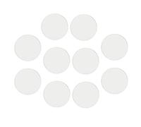 SKKWJEGE 10 Pieces 1 mm Thick Transparent Flat Mineral Glass Watch Replace Part Watchmaker 33