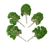 SKKWJEGE 5 Pieces Train Model Mulberry Trees Scale 1:50-75