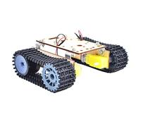 SKKWJEGE Alloy Tank Car Chassis Track Crawler Kit DIY Robot Science Toy with TT Motor