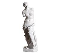 SKKWJEGE European Goddess Venus Sculpture Statue Office Decor Ornaments 6.5x6.5x21 cm, White
