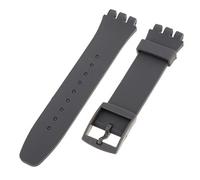 SKKWJEGE Silicone Watch Bands Watch Straps Replacement Rubber Wrist Band Grey, 20 mm