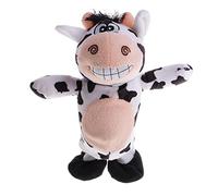 SKKWJEGE Talking Head Nod Little Cow Pet Plush Toy Sound Recorder Speech Mimic Model