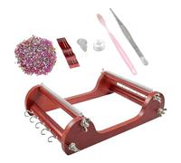 SKKWJEGE Wood Beading Loom Kits Professional for Beginners for DIY Bracelets Pendants