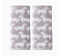 SKL Home by Saturday Knight Ltd. Dog 2 Pc Hand Towel, Gray