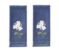 SKL Home by Saturday Knight Ltd. Hydrangea Hand Towel, Set of 2, Blue