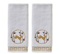 SKL Home by Saturday Knight Ltd. Vern Yip Zodiac Rabbit Hand Towel Set, White