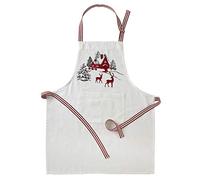 SKL Home by Saturday Knight Ltd. Winter Greetings Apron, natural