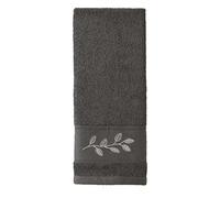 SKL Home by Saturday Night Ltd. Shadow Leaves Hand Towel, Silver