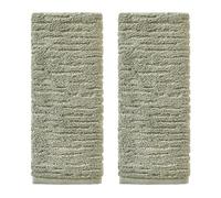 SKL Home CloudSoft Cotton Luxury 2-Piece Hand Towel Set, Sage