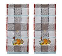 SKL Home Fall/Harvest Pumpkins Hand Towel Set for Bath/Kitchen/Bar & Gift, 16" x 25", 2 Count