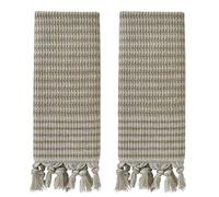 SKL Home Hand Towel (2-Pack), Cotton, Tan, 16x26